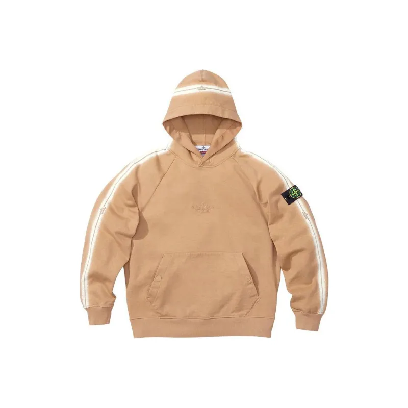 Supreme Stone Island Stripe Hooded Sweatshirt-4