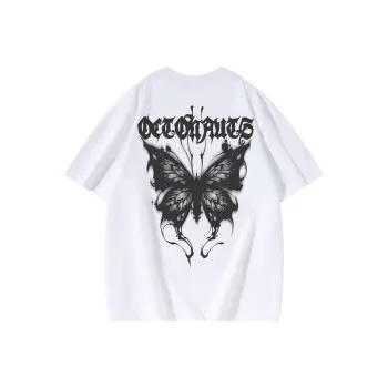 Small Columns Under The Sea Short Sleeved T Shirts Unisex White