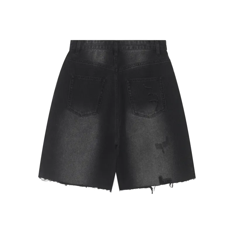 F426 Denim Shorts Unisex-1
