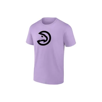NBA Atlanta Hawks FanatIcs Branded Mono Logo Graphic T Shirt Men's Purple