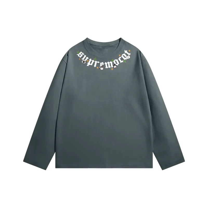 Supremo Cat T Shirts Unisex-20