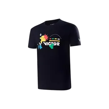 Victor T Shirts Unisex Black