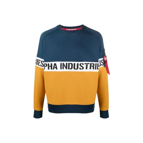 Alpha Industries Sweatshirts Men Blue