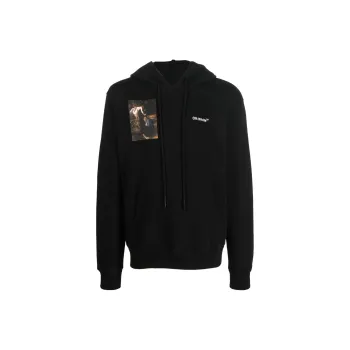 OFF WHITE Caravaggio Lute Slim Hoodie