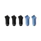 3 Black+2 Navy Blue