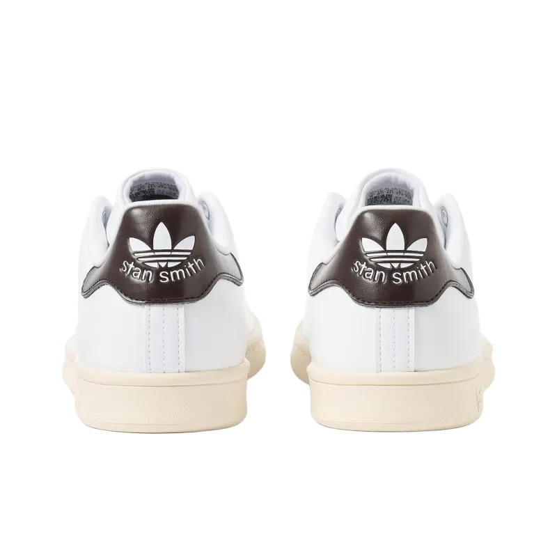 Adidas Originals STAN SMITH Anti Slip Wear Resistant Low Top Skateboard Shoes Unisex White Brown-4