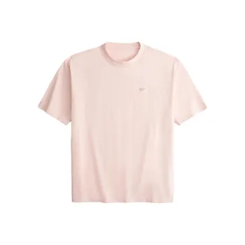 Hollister T Shirt Men's Light Pink