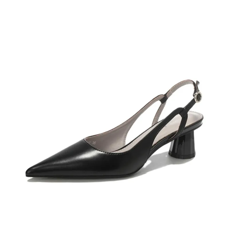 Than Than Me Chunky Heel High Heels Women's-8