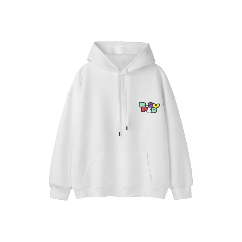 R.super X Monster Letter Co branded Series Sweatshirts Unisex-5