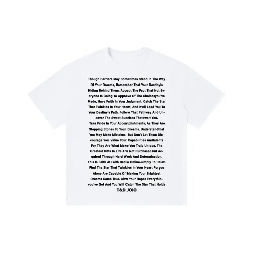 T&D JOJO T Shirts Unisex