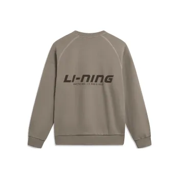 LiNing Sports Fashion Collection Sweatshirt Unisex Brown Rock