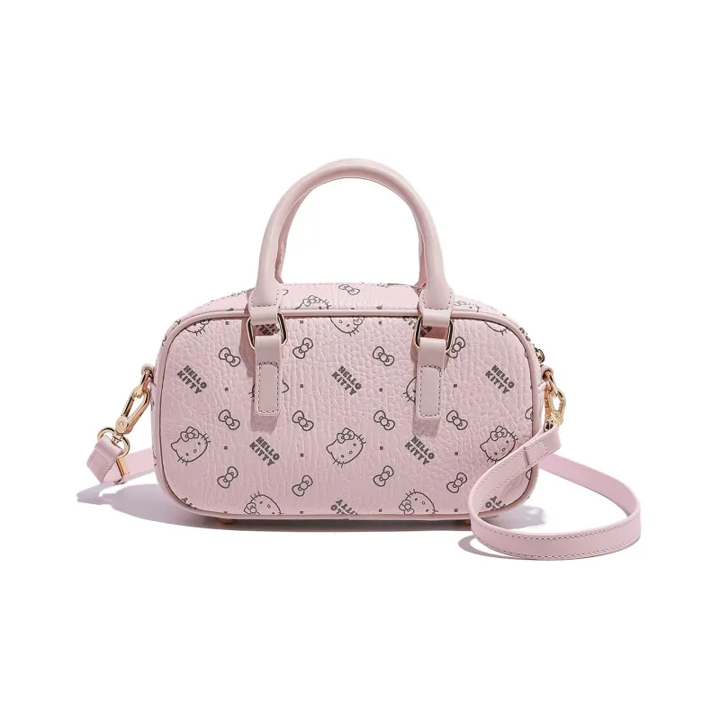 MESUCA Hello Kitty, Collaboration Kitty Series PU Crossbody Bag, Handbag Women's Multicolor-3