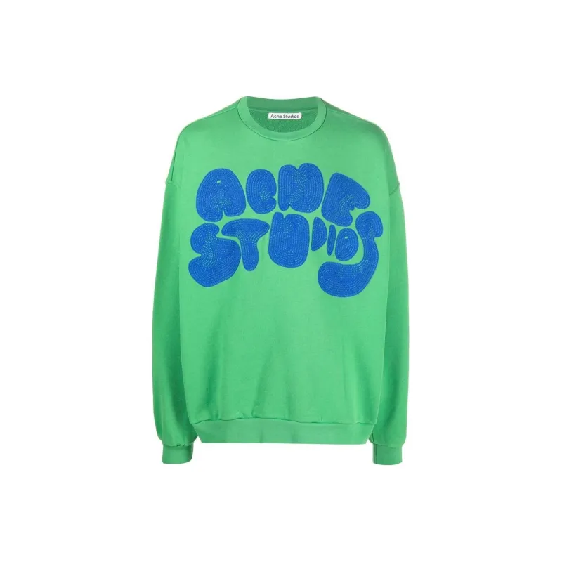 Acne Studios Sweatshirts Men Green-0