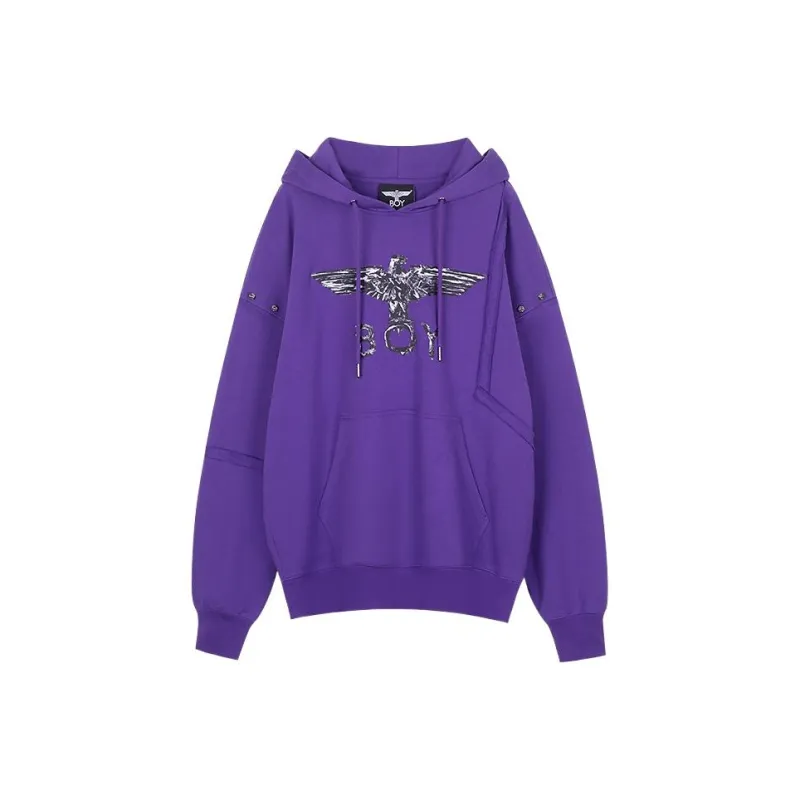 Boy London Sweatshirts Unisex Purple-0