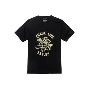AKCLUB T Shirts Men Black