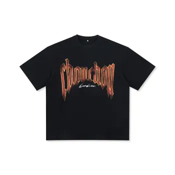 CHOUCHOUS T Shirts Unisex Black