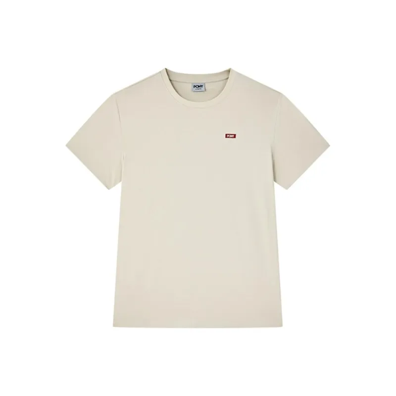 Pony T Shirts Men Beige-0