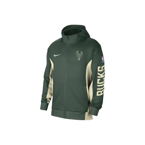 Nike Nba Milwaukee Bucks Showtime Dri Fit Hoodie