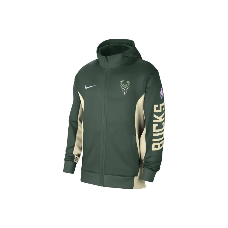Nike Nba Milwaukee Bucks Showtime Dri Fit Hoodie-0