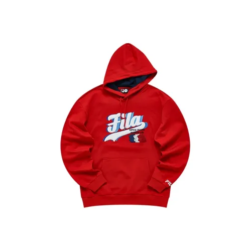 FILA FUSION Sweatshirts Men Legend Red