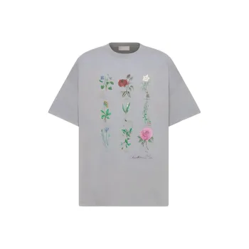 DIOR T Shirts Men Gray