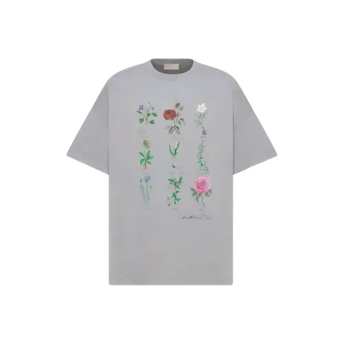 DIOR T Shirts Men Gray