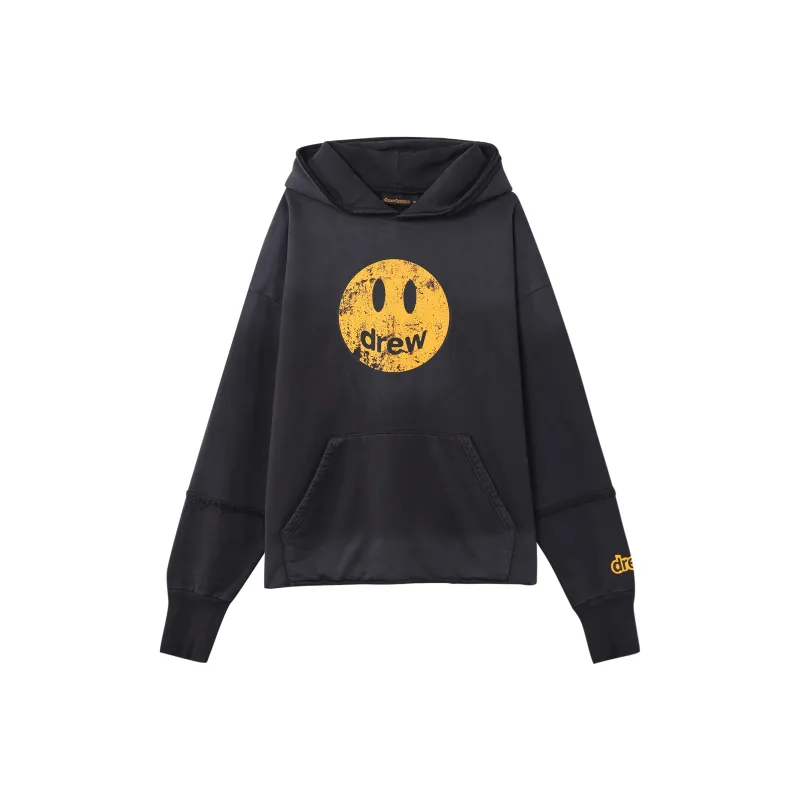 Drew House Smiley Collection Sweatshirts Unisex Black-0
