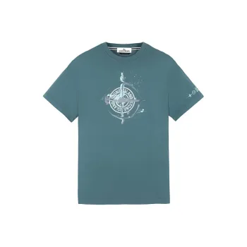 STONE ISLAND T Shirt Men's Green