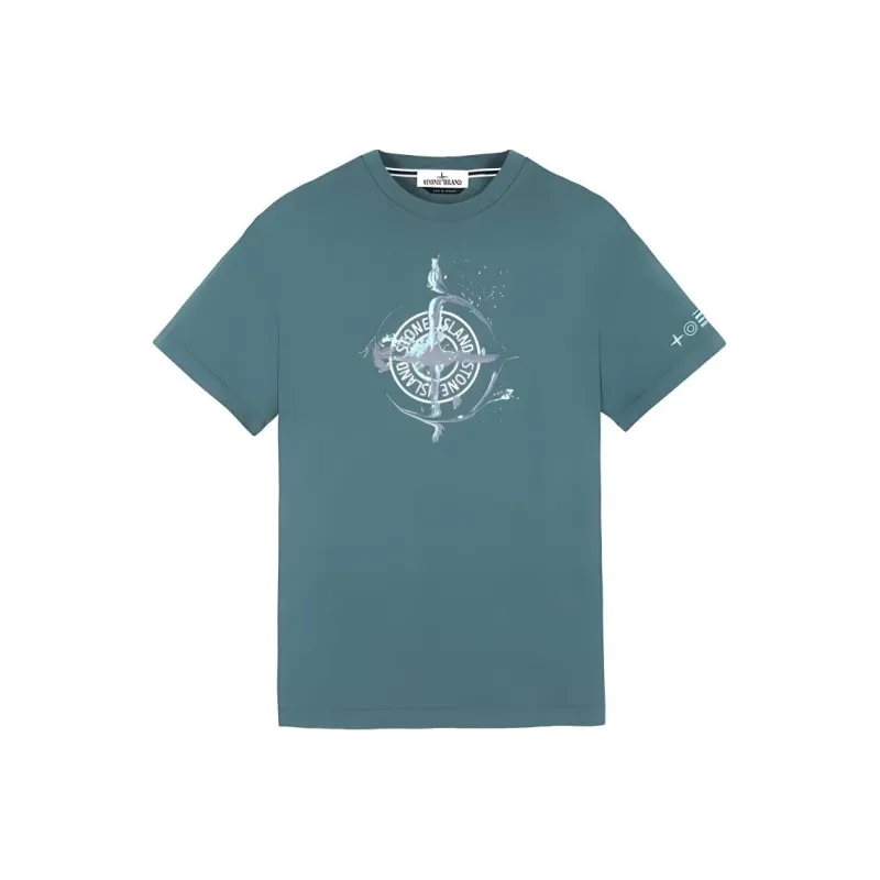 STONE ISLAND T Shirt Men's Green-0
