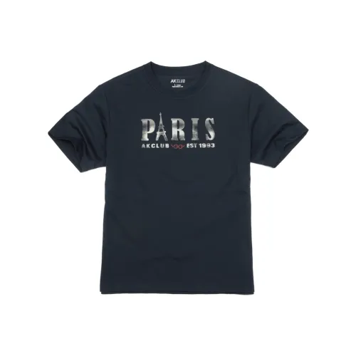 AKCLUB Free Cuba Series T Shirt Men's Deep Navy Blue