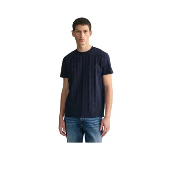 GANT T Shirt Men's Evening Blue