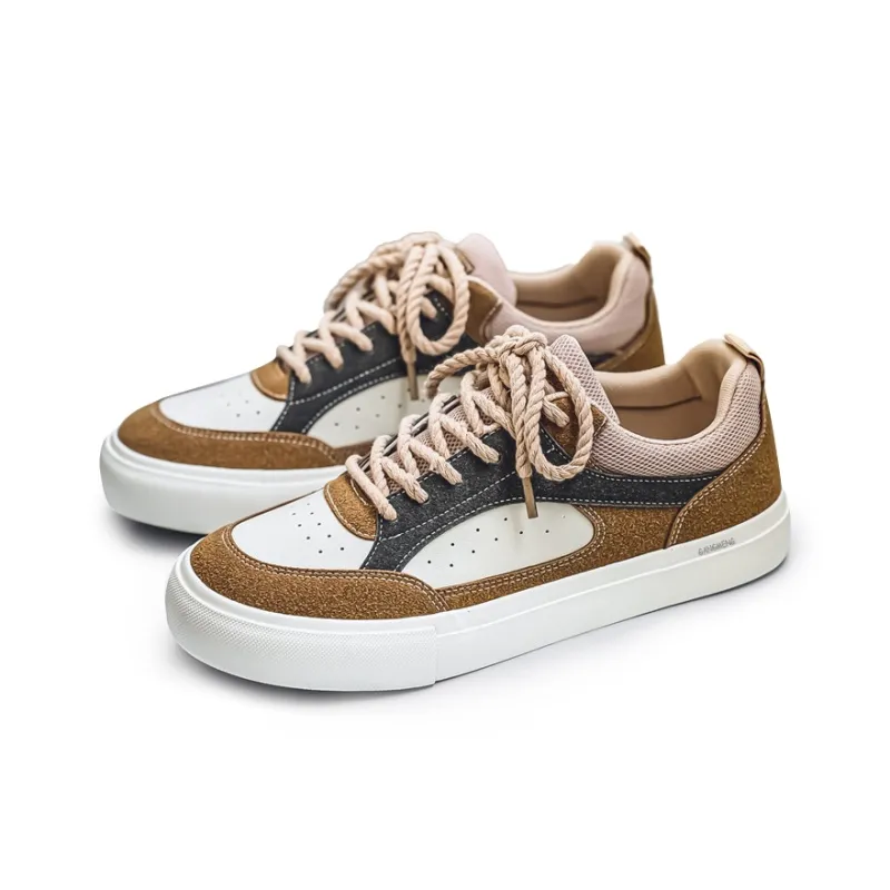 Hong Kong Meng Anti Slip And Wear Resistant Height Increasing Low Top Skateboard Shoes Men's-9