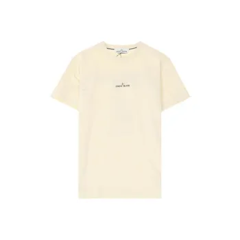 STONE ISLAND T Shirt Men's Yellow