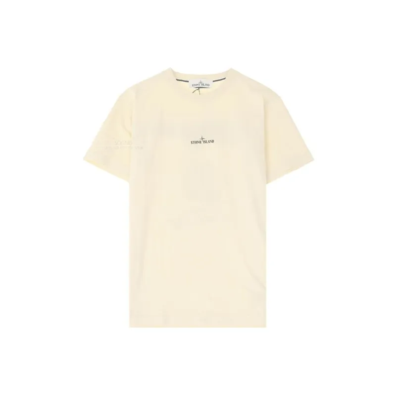 STONE ISLAND T Shirt Men's Yellow-0