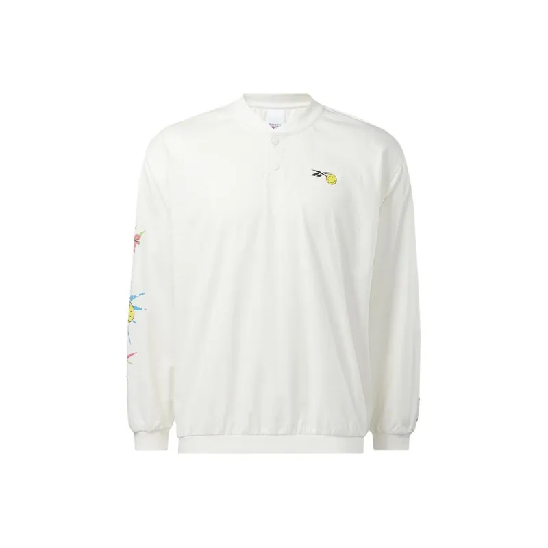 Smiley X Reebok Sweatshirts Unisex White-0