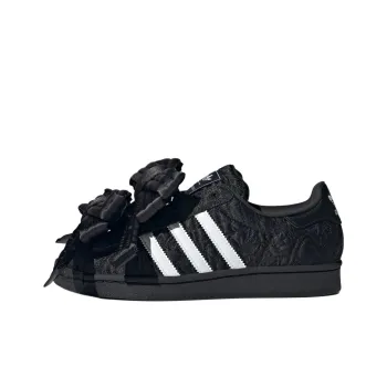 Adidas Originals Superstar W Anti Slip Wear Resistant Low Top Skateboard Shoes Women's Black