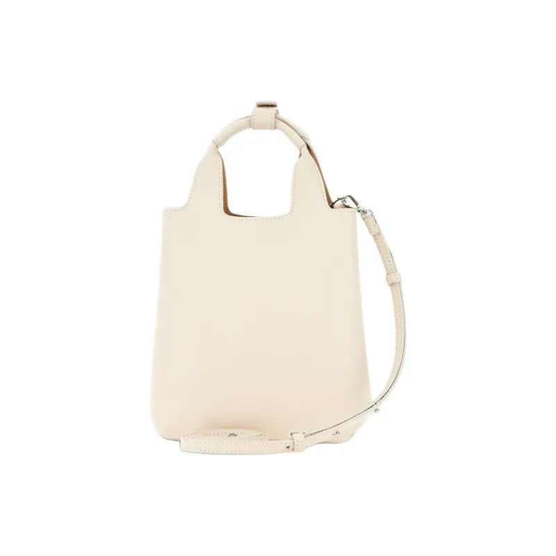HOGAN Logo Embossed H Bag Mini Shopping Bag-4