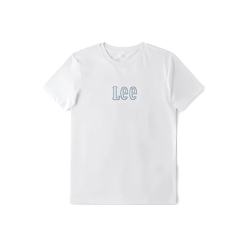 Lee T Shirts Men White-0