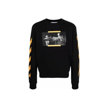 OFF WHITE Sweatshirts Men Black