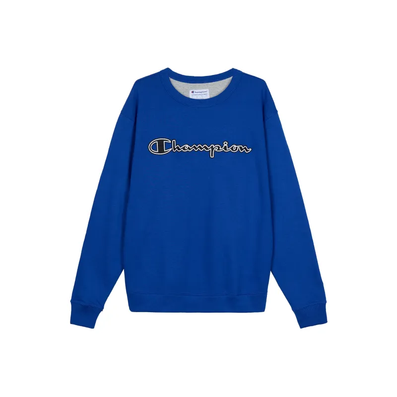 Champion Sweatshirt US Version Unisex Royal Blue-0