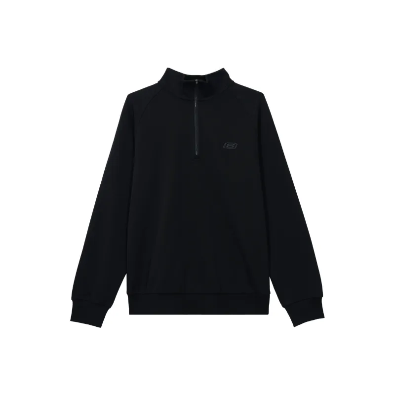 Skechers Colorful Sweatshirts Men Carbon Black-0