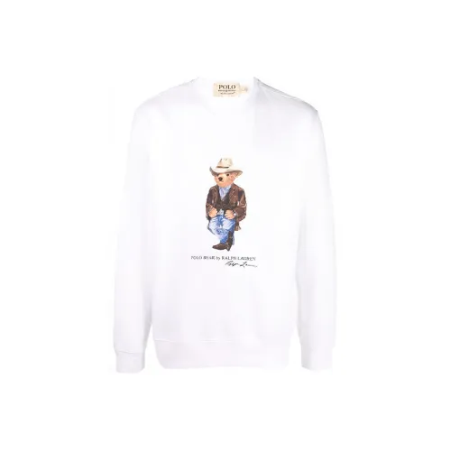 Polo Ralph Lauren SS22 Sweatshirt Men's White