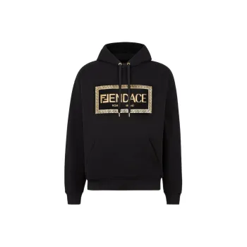 FENDI FENDI X VERSACE Sweatshirt Men's Black