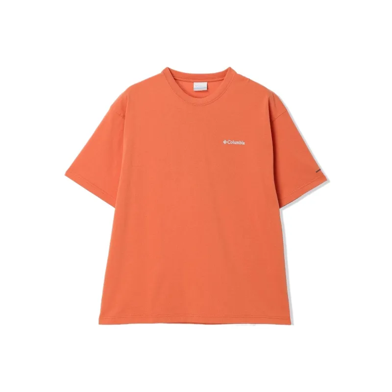 Columbia Thunder Mountain T Shirt Men's Orange-0
