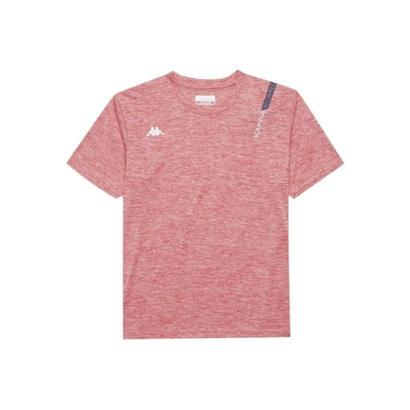 Kappa T-Shirt Men's True Red Twisted-0