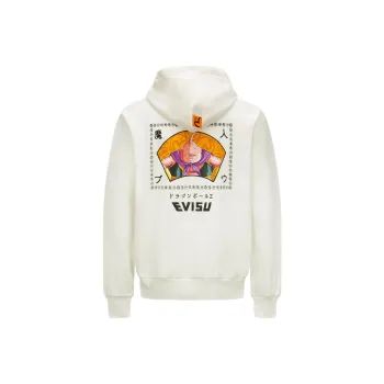 EVISU X Dragon Ball Z Co Branded Sweatshirts Unisex White