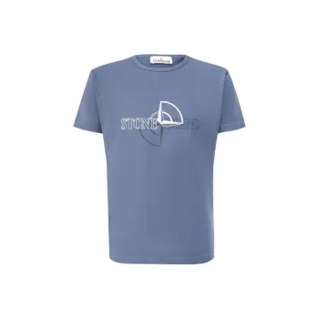STONE ISLAND T Shirt Men's Blue