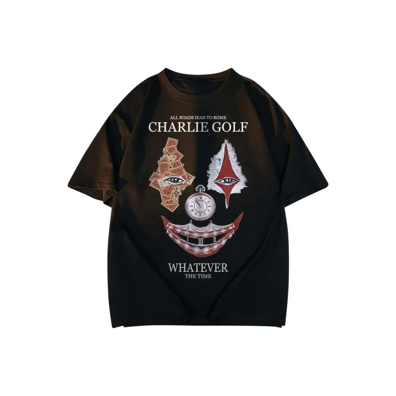 CHARLIE GOLF T Shirts Unisex-2