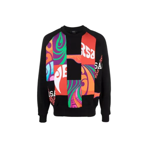 VERSACE SS22 Sweatshirt Men's Black