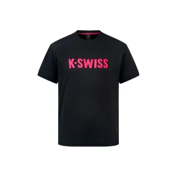 KSWISS T Shirt Unisex Jet Black